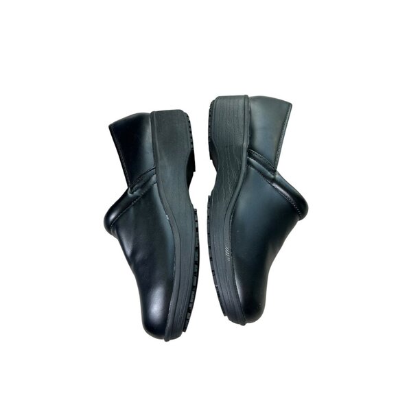 NEW SafeTStep Comfort Clogs Gretchen Black Women's 12W Non Slip Nursing Work - Picture 3 of 13